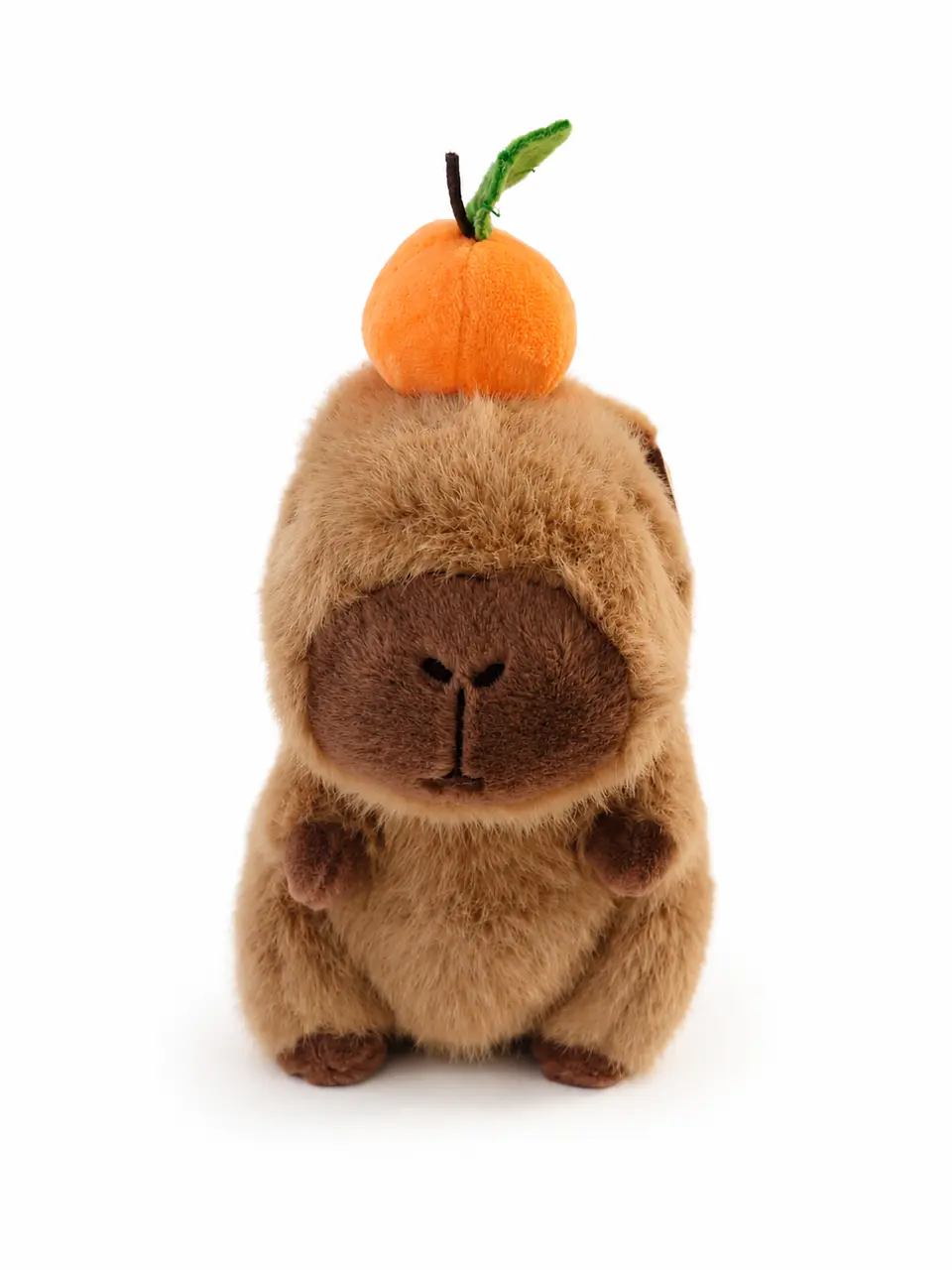 Peluche Capivara com Abóbora na Cabeça de 25cm - Super macia e fofinha 2