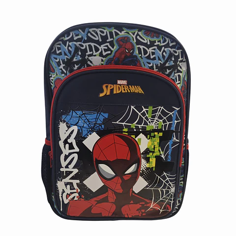 Mochila Escolar Marvel Spider-Man 40cm Adaptável a Trolley