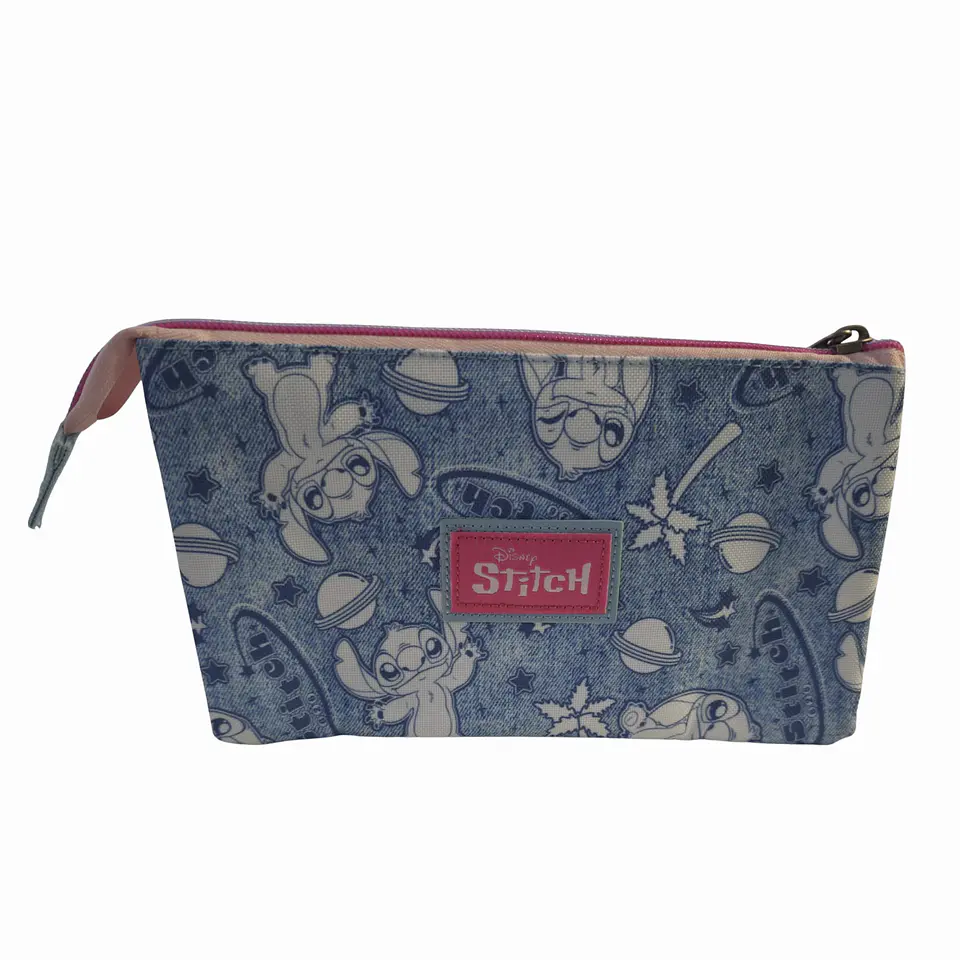 Estojo Stitch Disney 626 para Lápis e Canetas – Organizador Escolar com Compartimentos 2