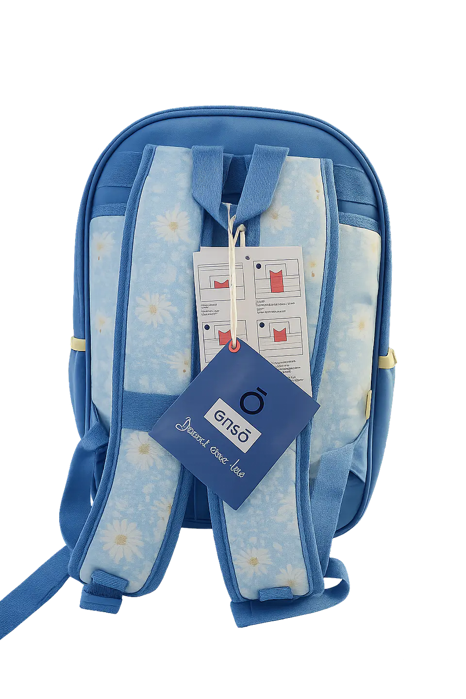 Mochila Infantil Enso Happiness Margaridas Azul – Conforto, Estilo e Organização para a Escola 3