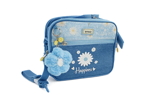 Lancheira Térmica Infantil Enso Happiness Azul