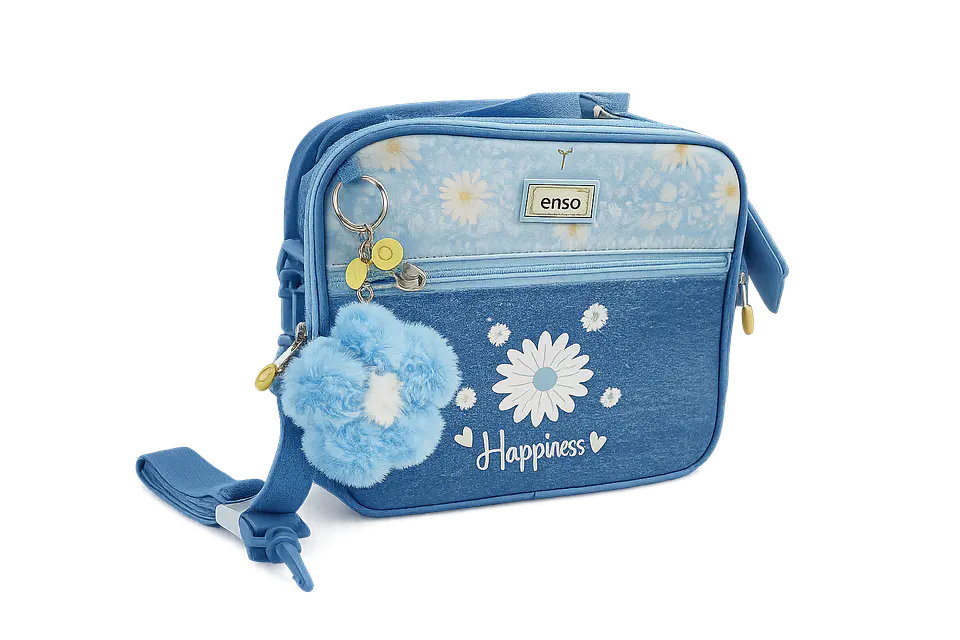 Lancheira Térmica Infantil Enso Happiness Azul 1