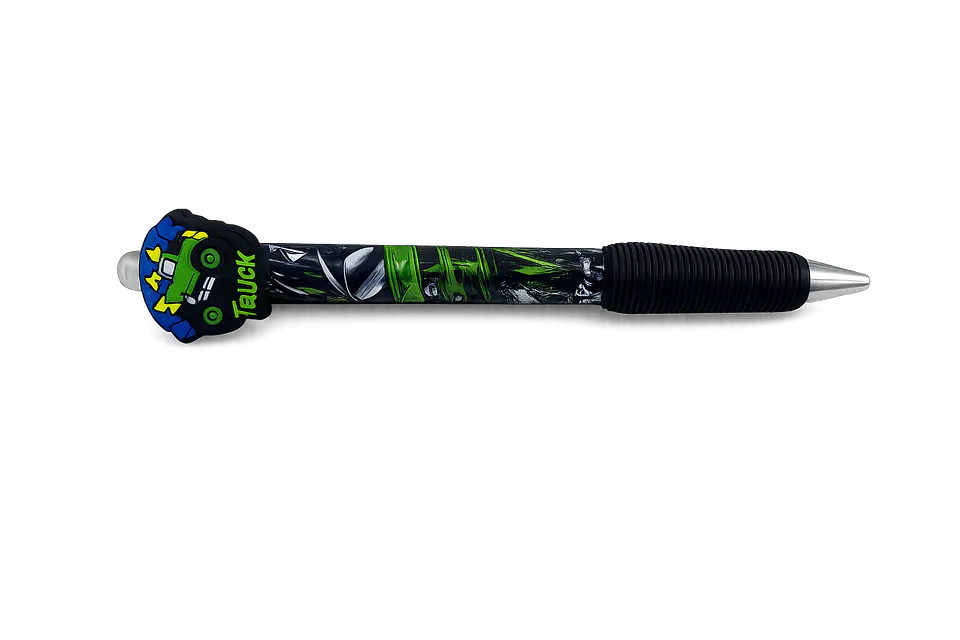 Caneta Apagável Monster Truck | Tinta Azul 0,5 mm 6