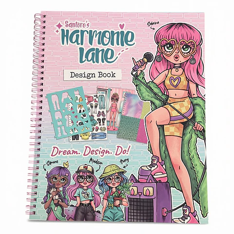 Livro de Design e Moda Santoro's Harmonie Lane – Design Book