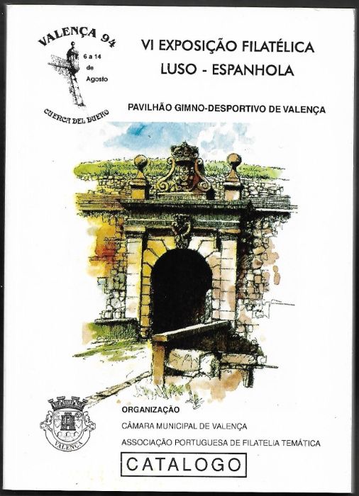 VI Exposição Filatélia LUSO-ESPANHOLA. Catálogo.