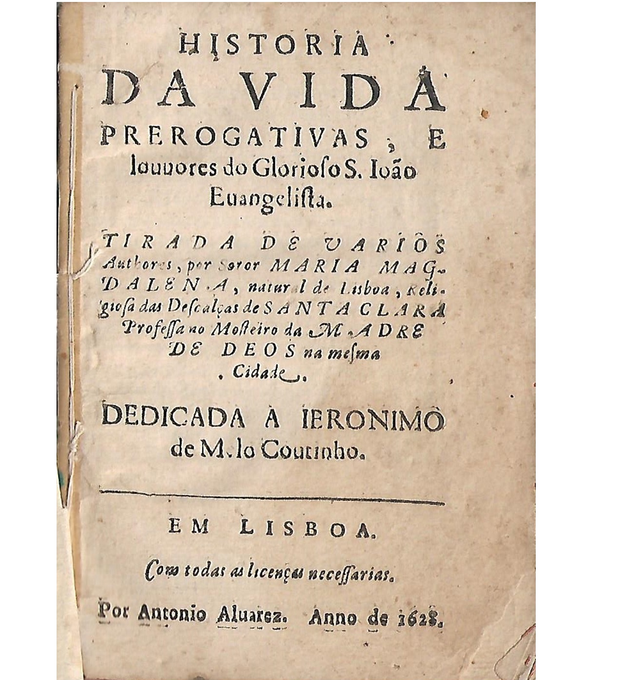 Historia da Vida e Prerogativas (1628) 