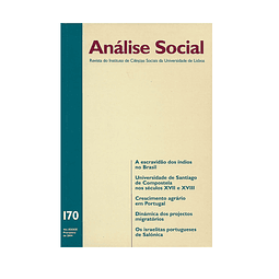 ANÁLISE SOCIAL. Vol. XXXIX