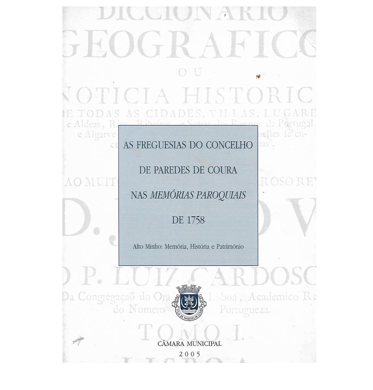 PAREDES DE COURA MEMÓRIAS PAROQUIAIS DE 1758