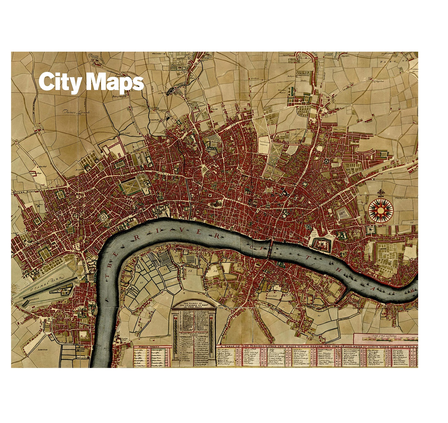 City Maps 5 - Poster