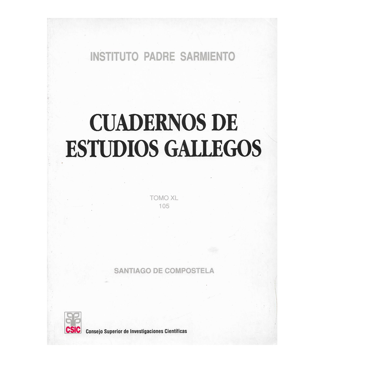 Cuadernos de Estudios Gallegos.
