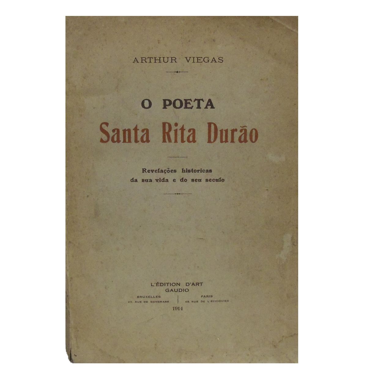 O POETA SANTA RITA DURÃO 