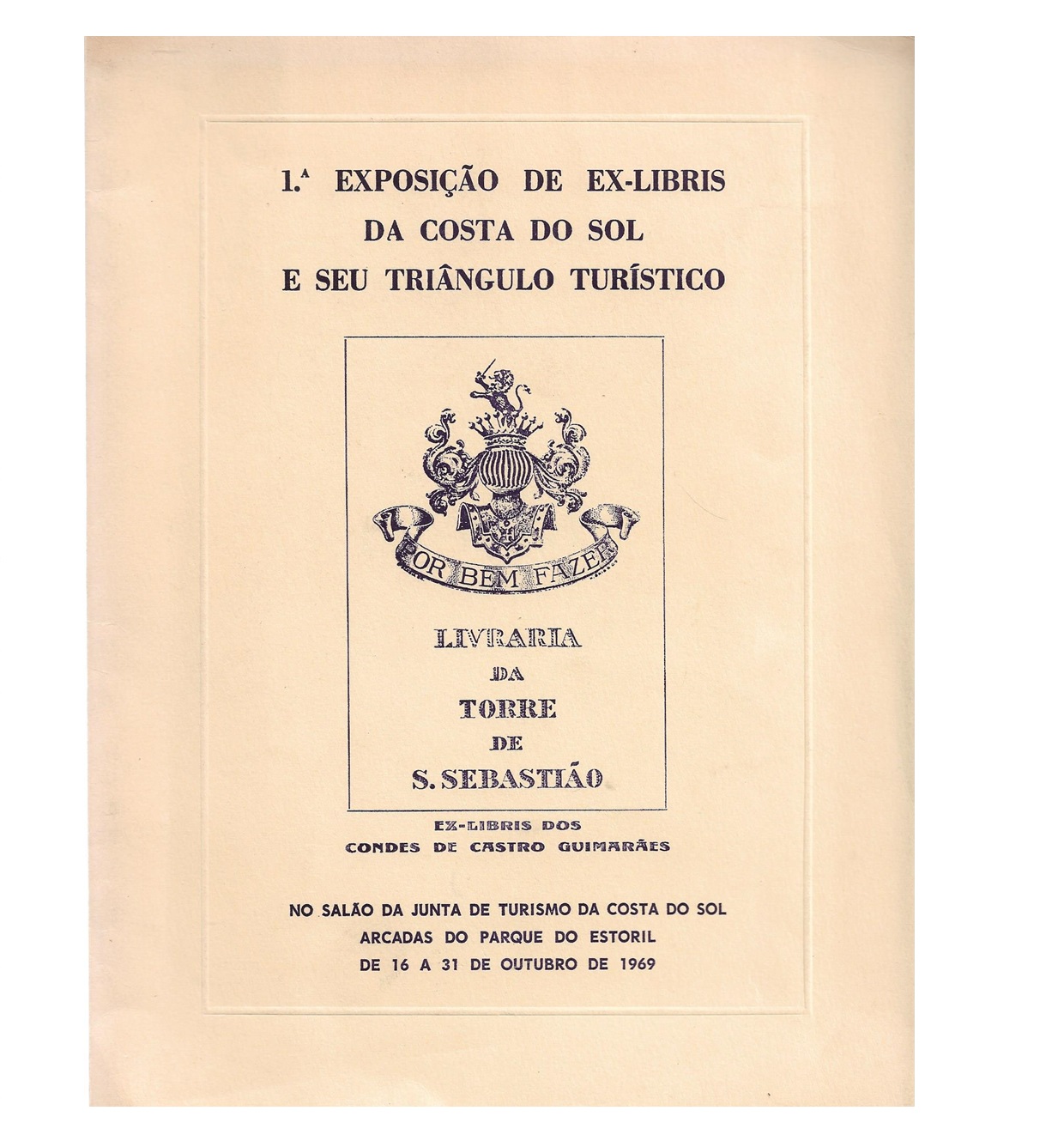 1ª Exposição de Ex-Libris da Costa do Sol e seu Triângulo Turístico.