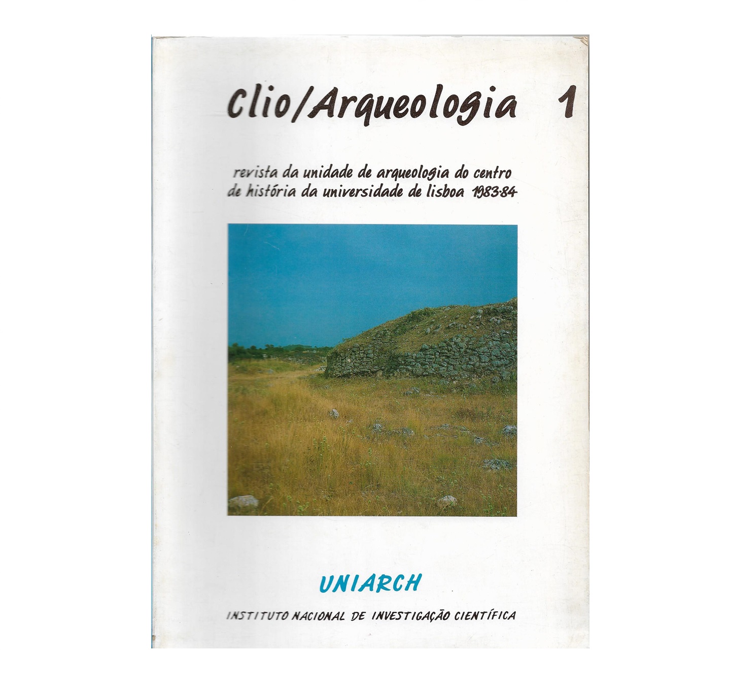 CLIO ARQUEOLOGIA Vol. 1 1983-1984