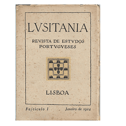 LUSITANIA: FASC. 1 (JAN. 1924)