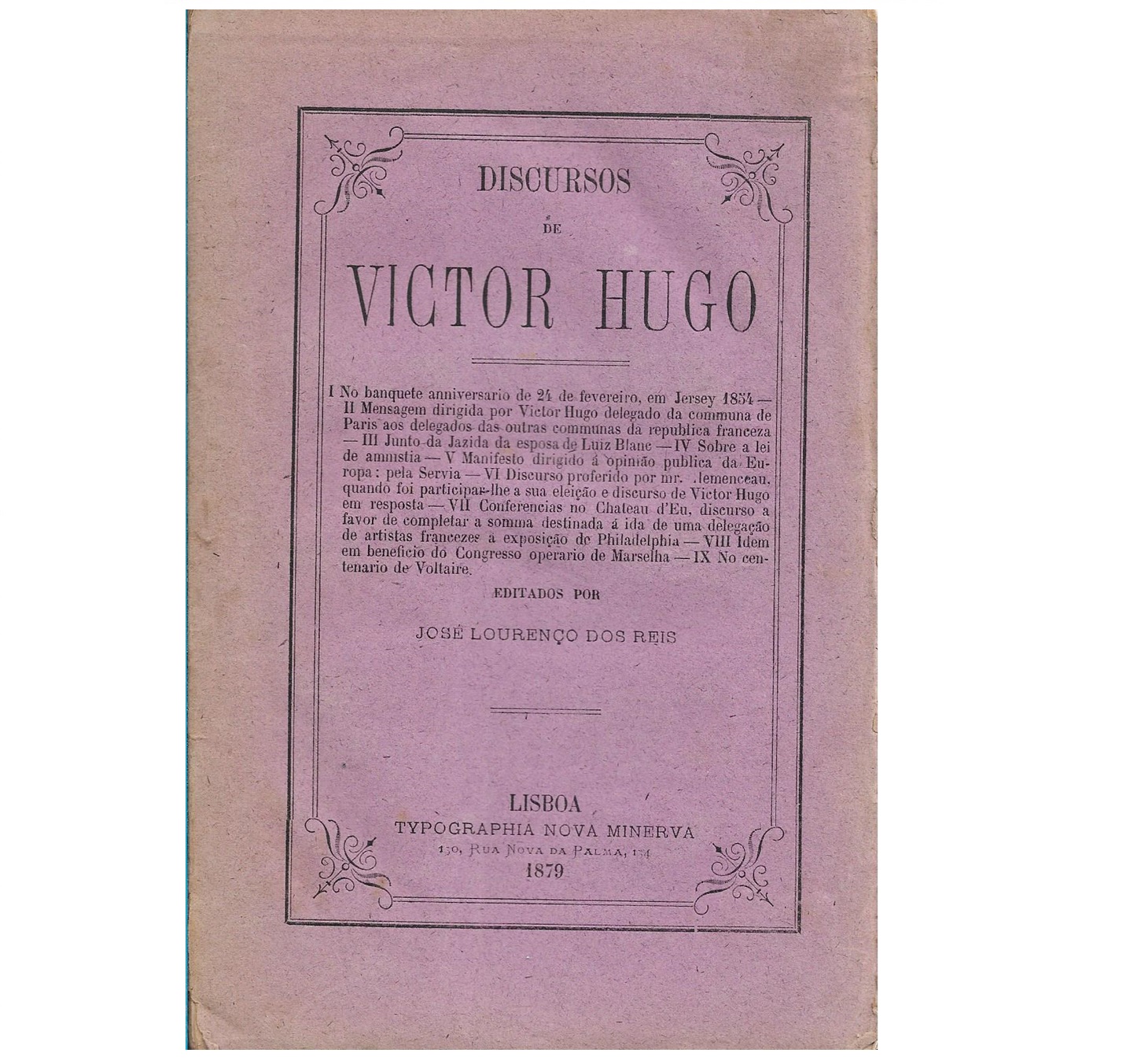 DISCURSOS DE VICTOR HUGO [1879]