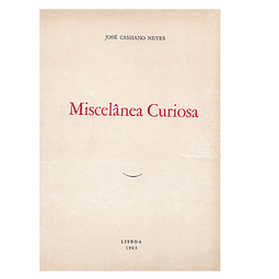  Miscelânea Curiosa.