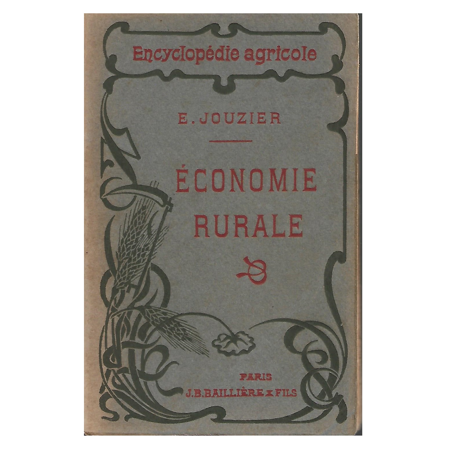 ECONOMIE RURALE