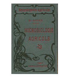MICROBIOLOGIE AGRICOLE
