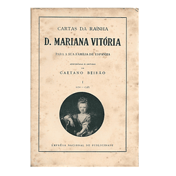  CARTAS DA RAÍNHA D. MARIANA VITÓRIA 