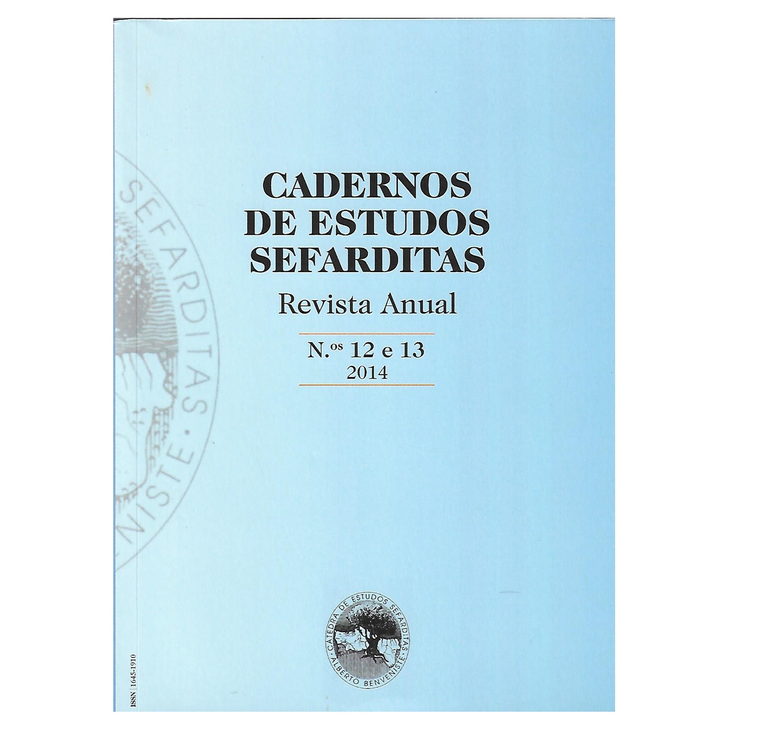 CADERNOS DE ESTUDOS SEFARDITAS. N.º 12-13