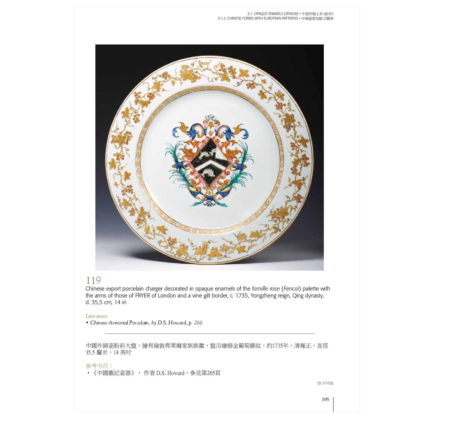 100 YEARS OF CHINESE EXPORT PORCELAIN (1650-1750)