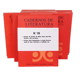 CADERNOS DE LITERATURA. 25 vols.