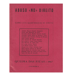 QUARTANISTAS DE DIREITO: QUEIMA DAS FITAS – 1967