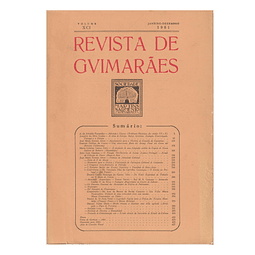 REVISTA DE GUIMARÃES. VOL. XCI. 1981.