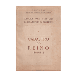 CADASTRO DO REINO: 1801-1812