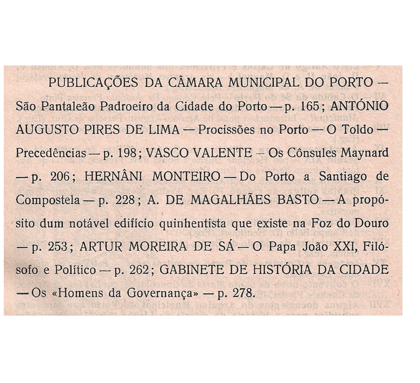 BOLETIM CULTURAL  PORTO VOLUME XII, FASCS. 1-2