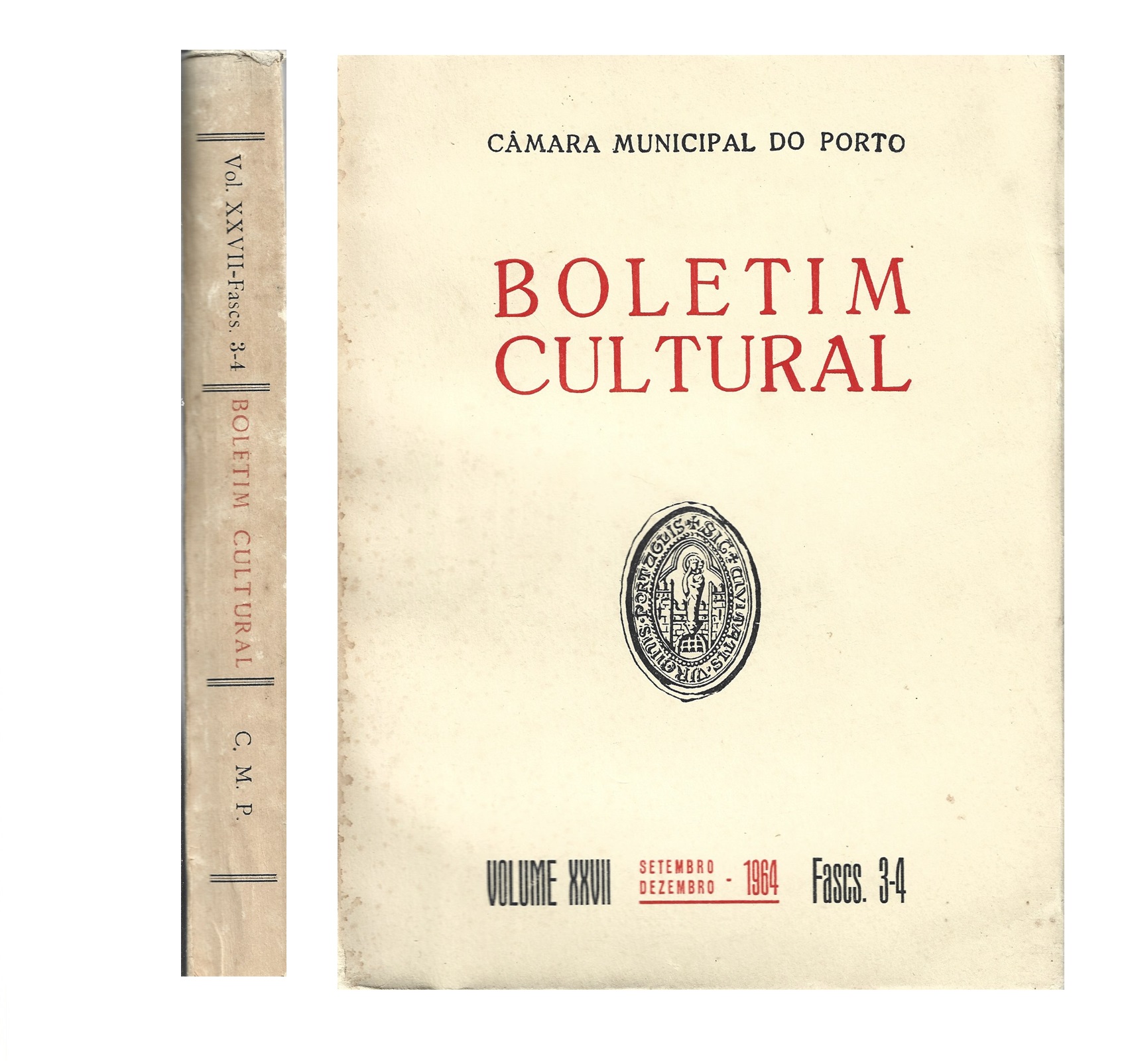 B. C. PORTO VOLUME XXVII, 1964. FASCS. 3-4