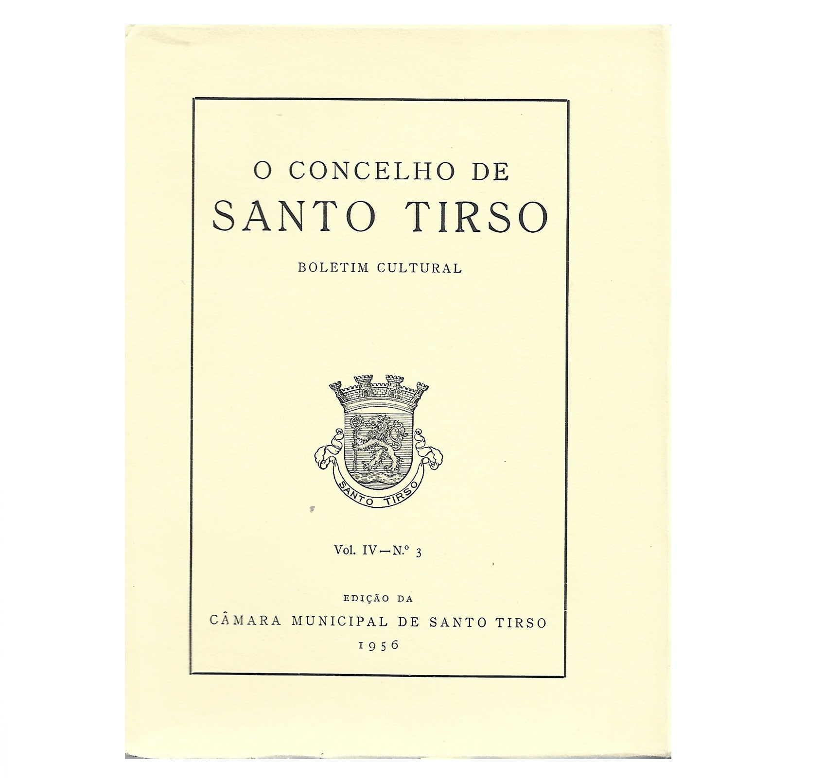B. C. SANTO TIRSO 1956. VOL IV- Nº3