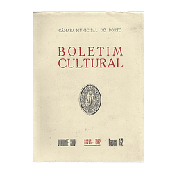 B. C. M. DO PORTO VOLUME XXV, 1962. FASCS. 1-2. 