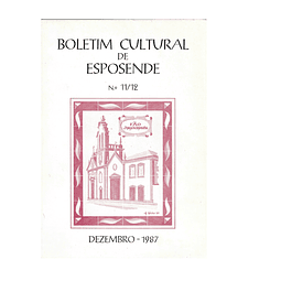 BOLETIM CULTURAL ESPOSENDE Nº 11/12 - 1987