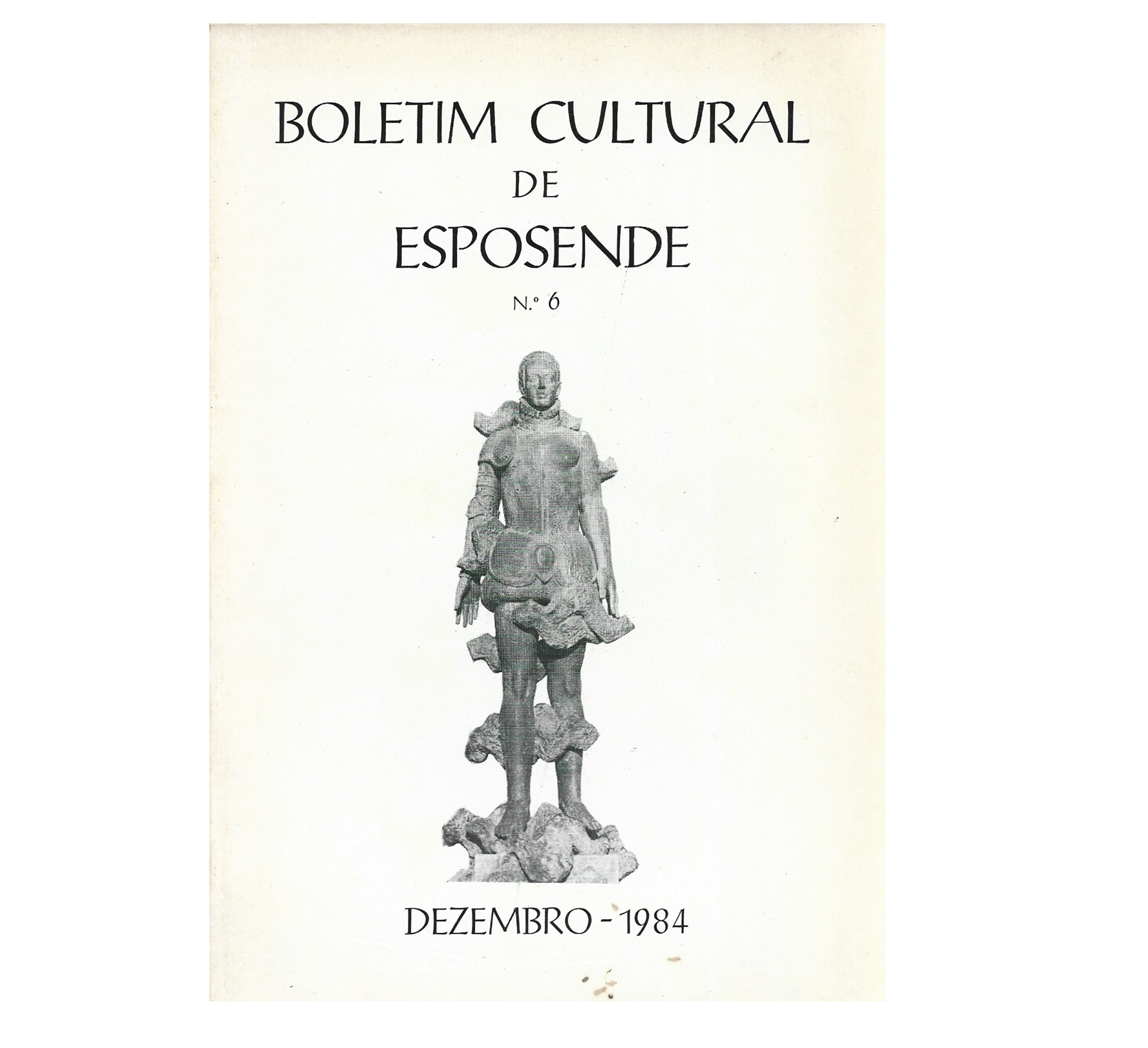 BOLETIM CULTURAL ESPOSENDE Nº 6 - 1984