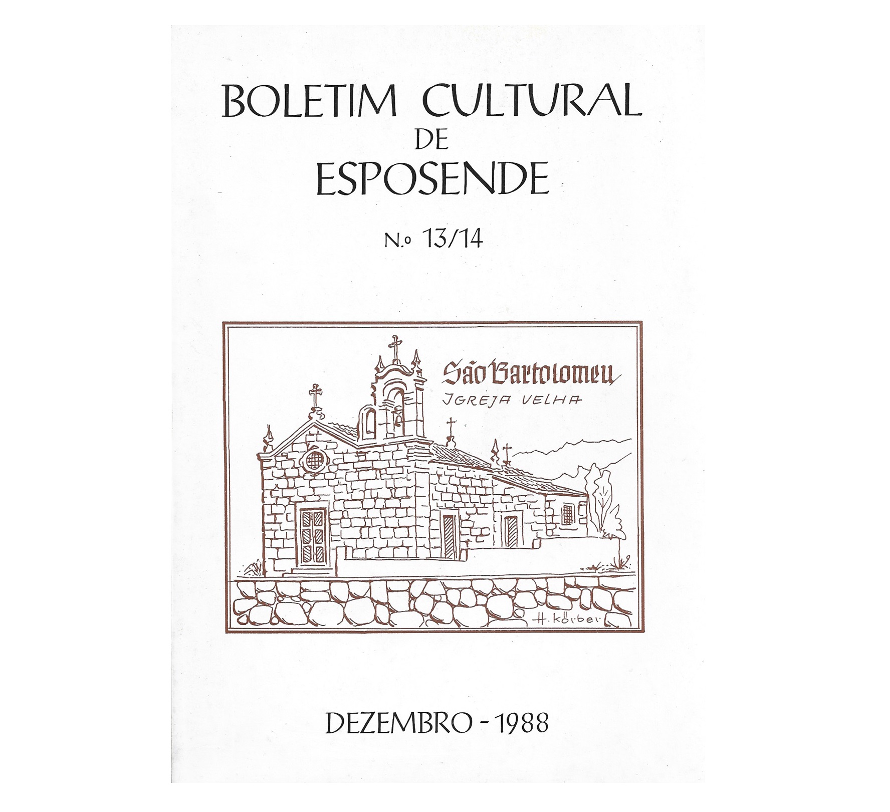 BOLETIM CULTURAL ESPOSENDE Nº 13/14 - 1988