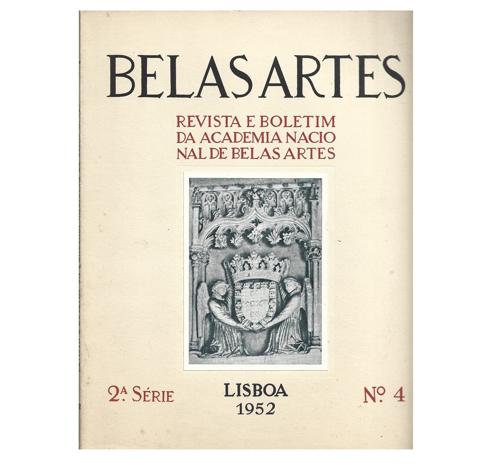 BELAS-ARTES - 2ª SÉRIE Nº 4 - 1952