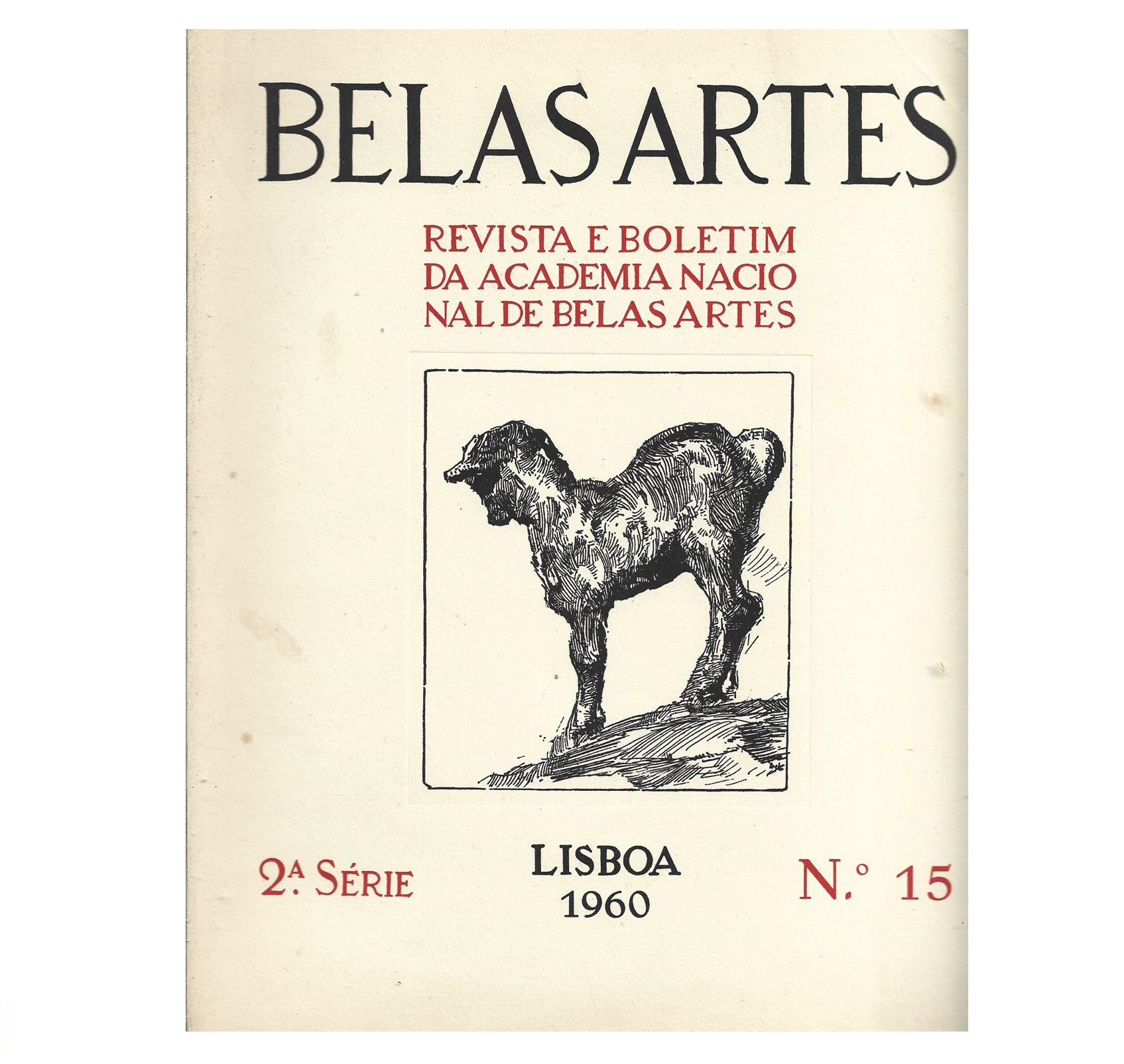 BELAS-ARTES - 2ª SÉRIE Nº15 - 1960