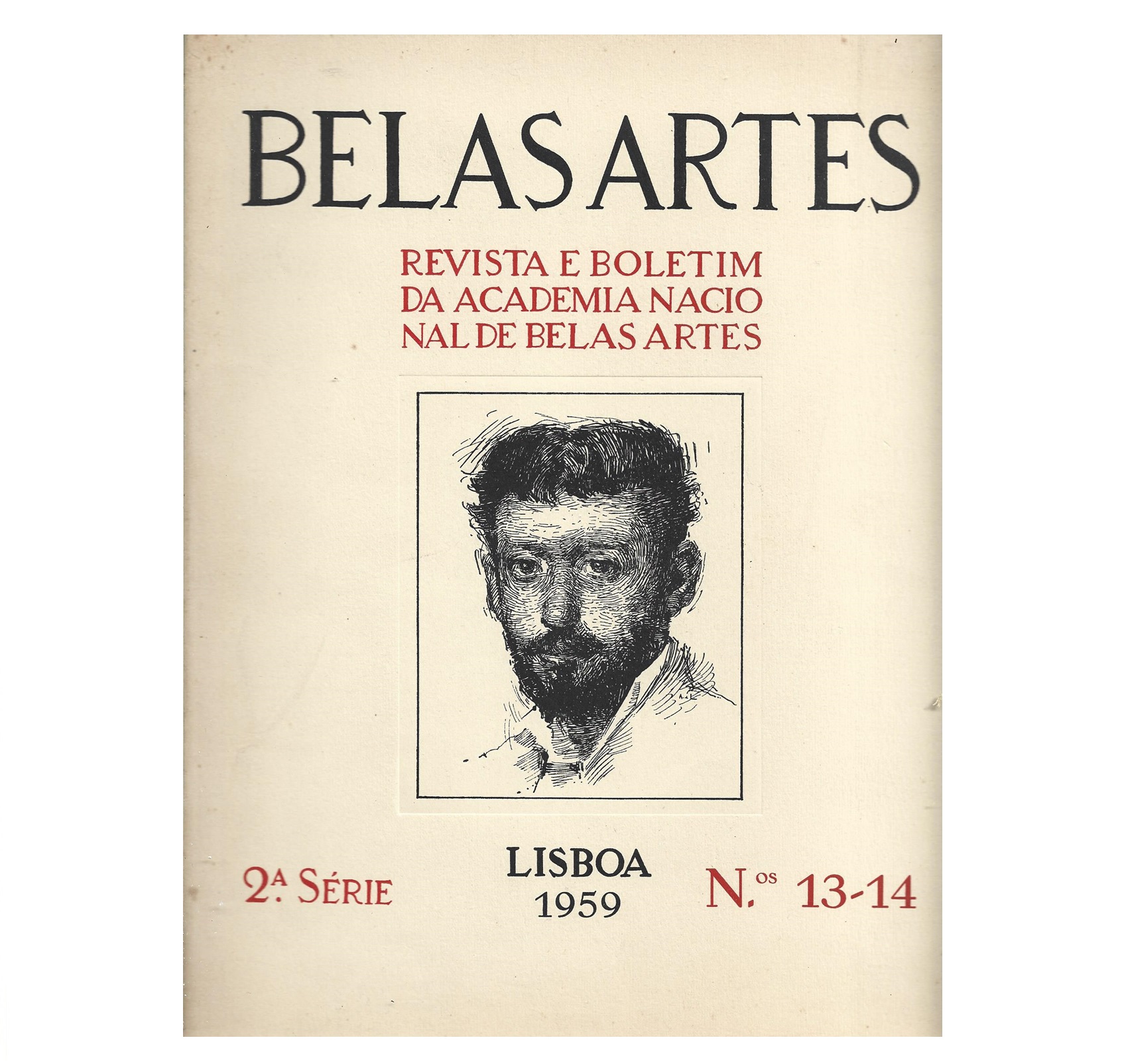 BELAS-ARTES - 2ª SÉRIE Nº 13-14  - 1959