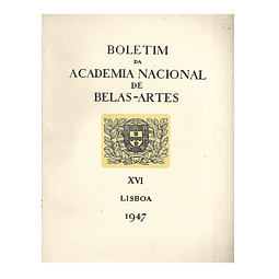 BELAS-ARTES -  Nº XVI - 1947 - AFONSO LOPES VIEIRA