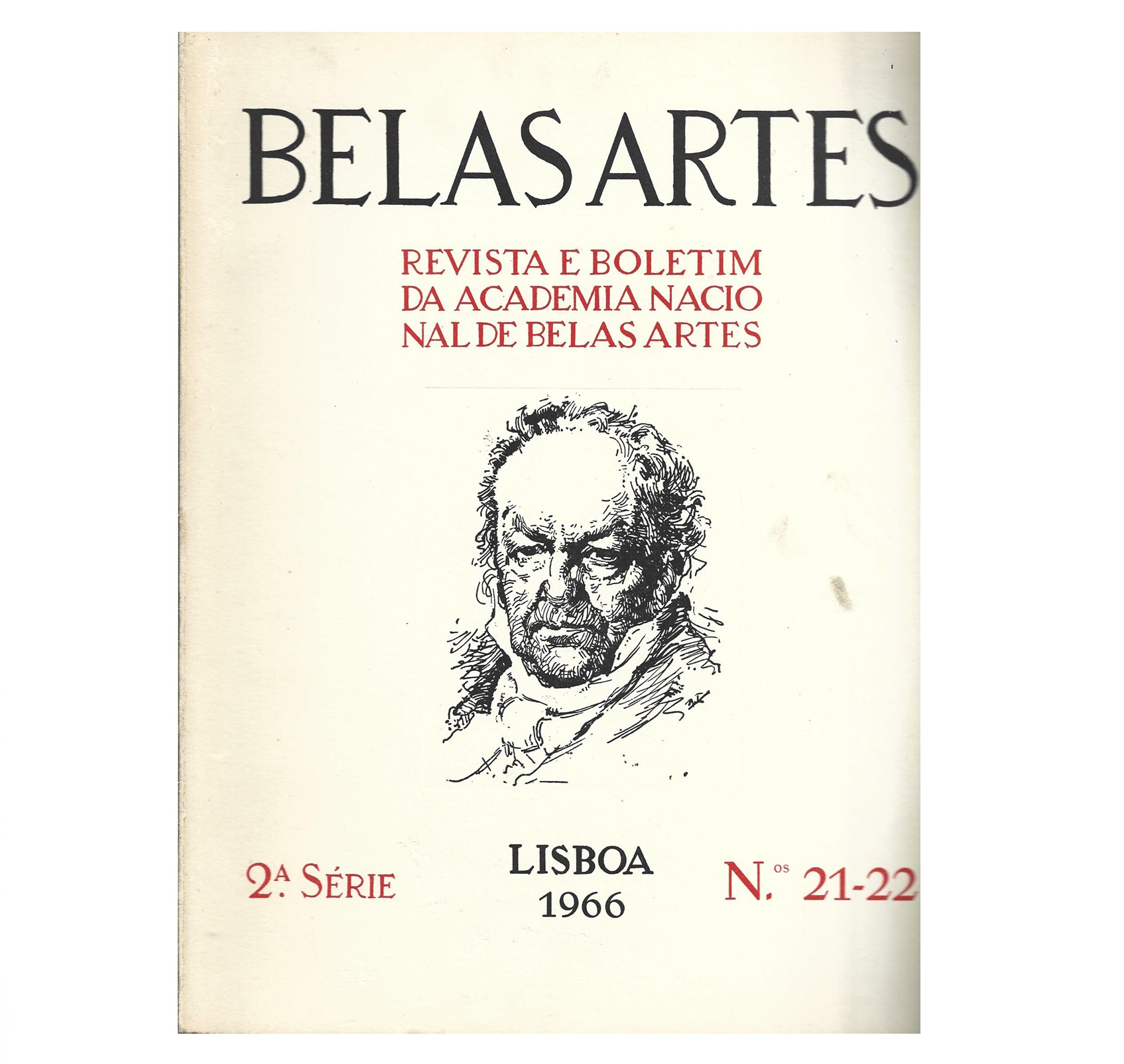 BELAS-ARTES - 2ª SÉRIE Nº21-22  - 1966