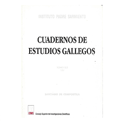 CUARDERNOS ESTUDIOS GALLEGOS Nº 107