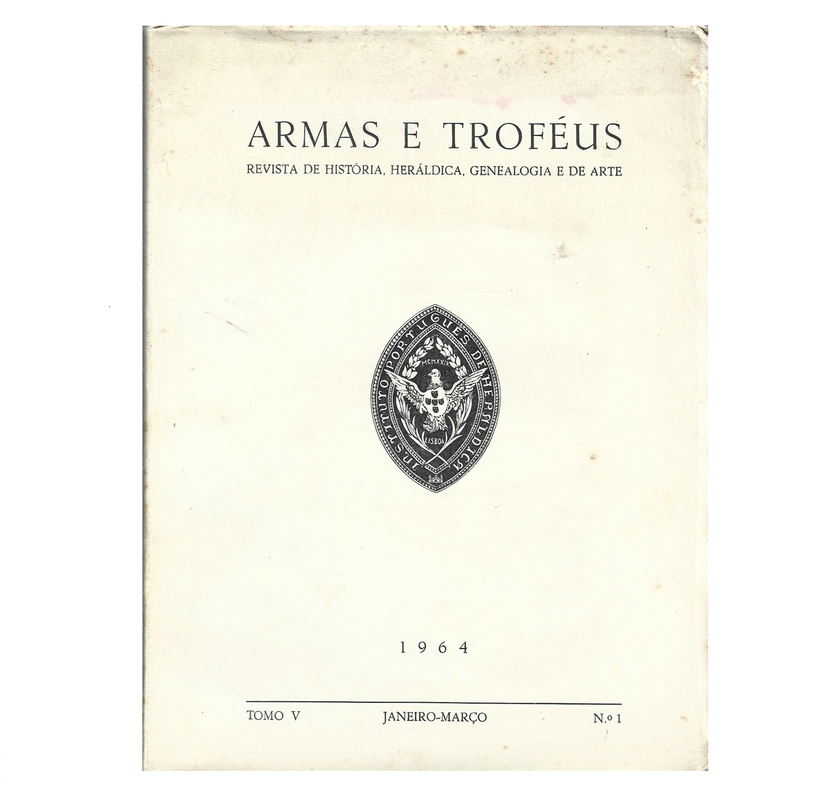 ARMAS E TROFÉUS II SÉRIE TOMO V 1964