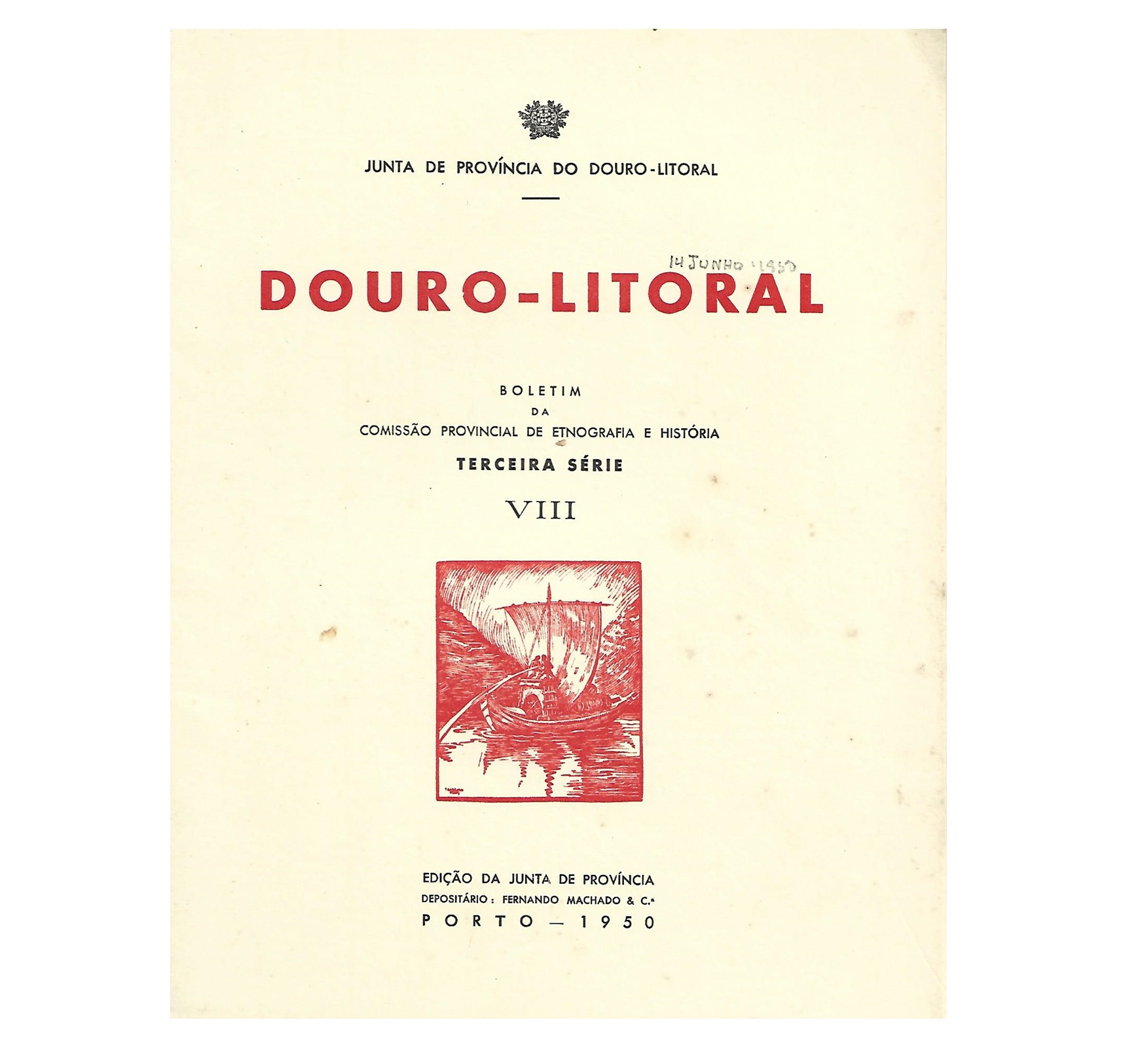 DOURO-LITORAL. VOL. VIII DE 1950