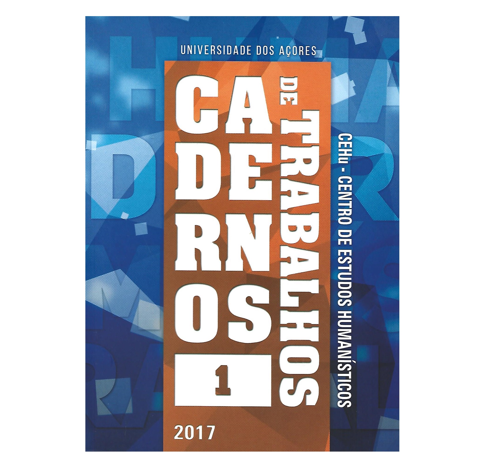 CADERNOS DE TRABALHO. N.º 1 (2017)