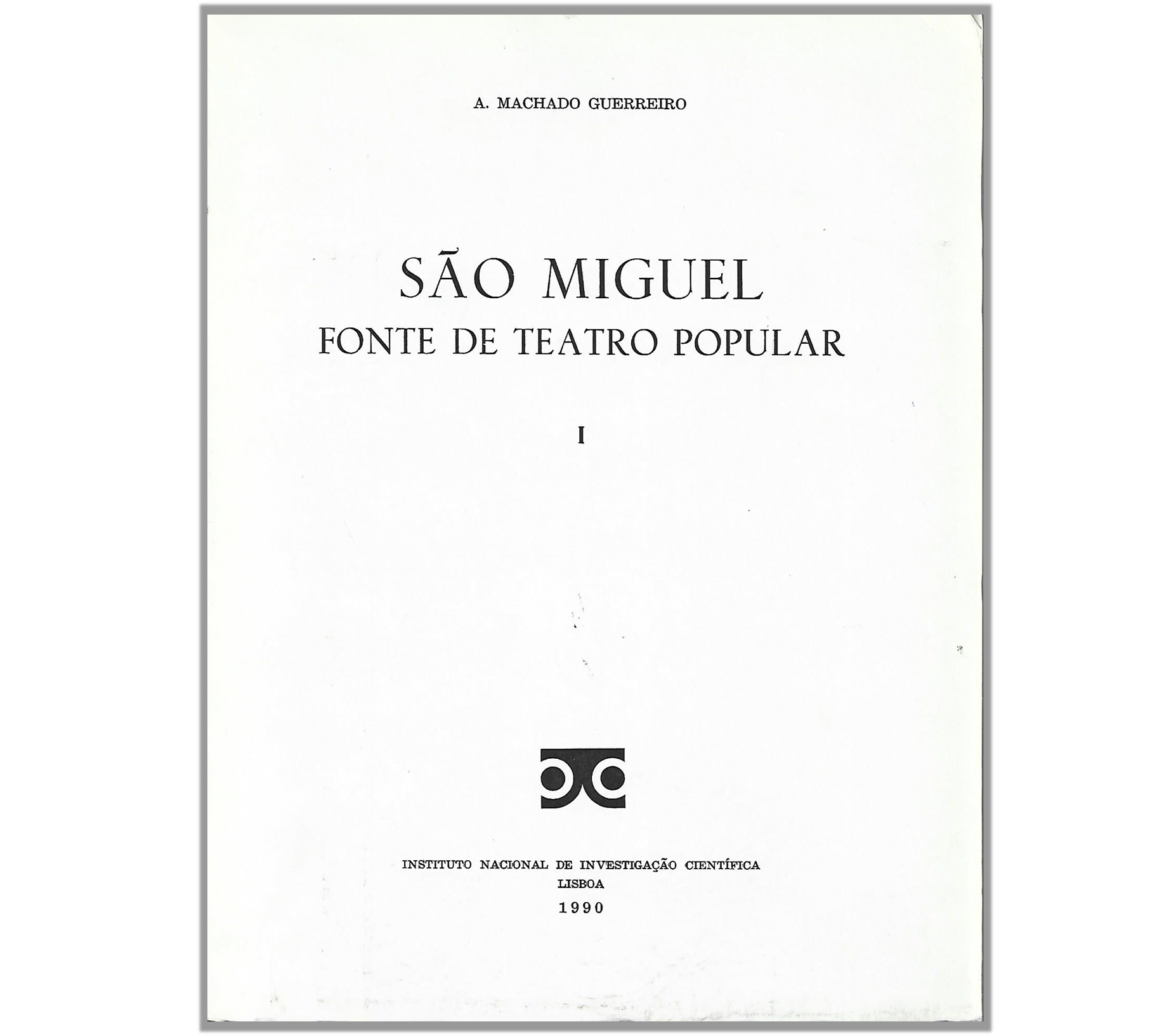 SÃO MIGUEL. FONTE DE TEATRO POPULAR. 