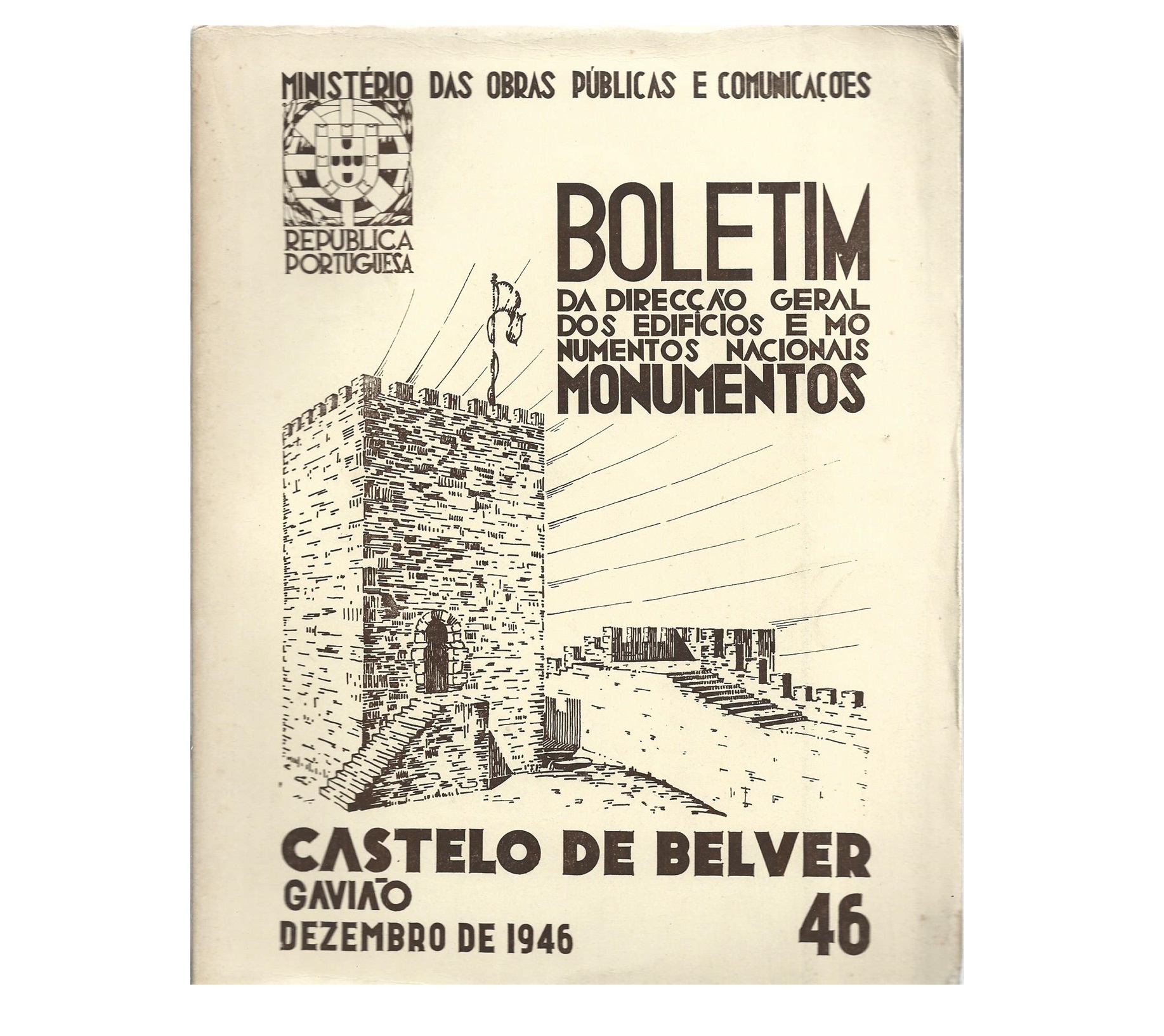 CASTELO DE BELVER: GAVIÃO