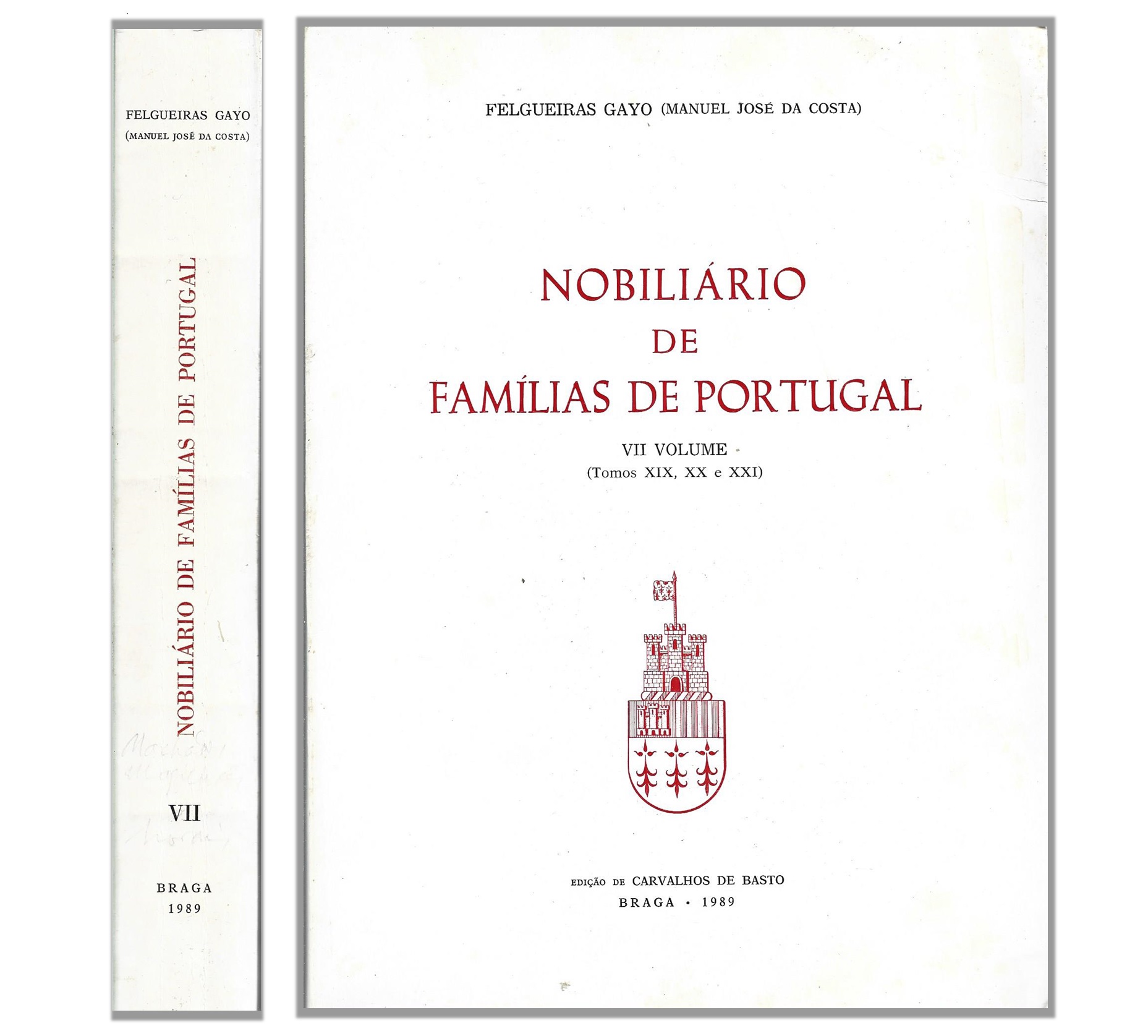 NOBILIÁRIO DAS FAMÍLIAS DE PORTUGAL VOLUME VII