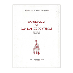 NOBILIÁRIO DAS FAMÍLIAS DE PORTUGAL VOLUME XI