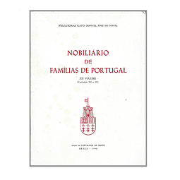 NOBILIÁRIO DAS FAMÍLIAS DE PORTUGAL VOLUME XII